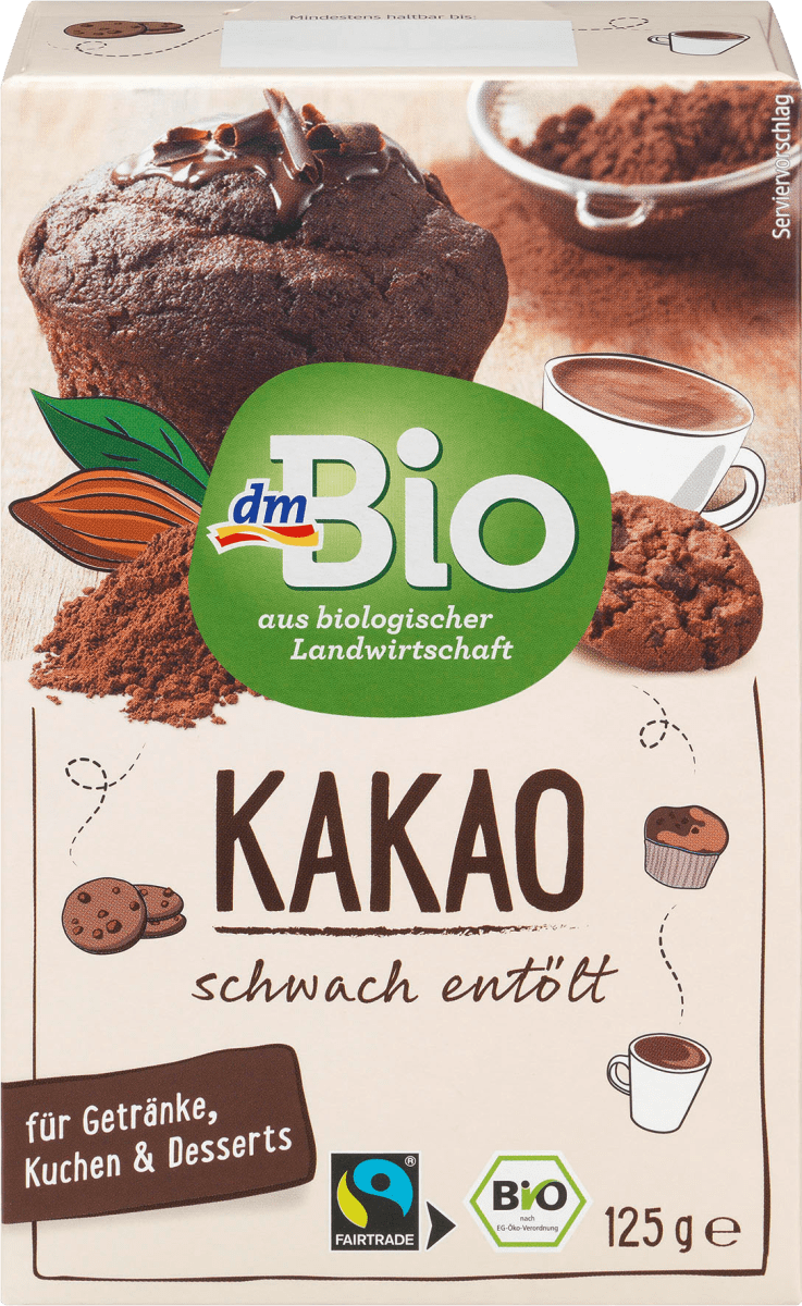 Kakao, schwach entölt, 125 g