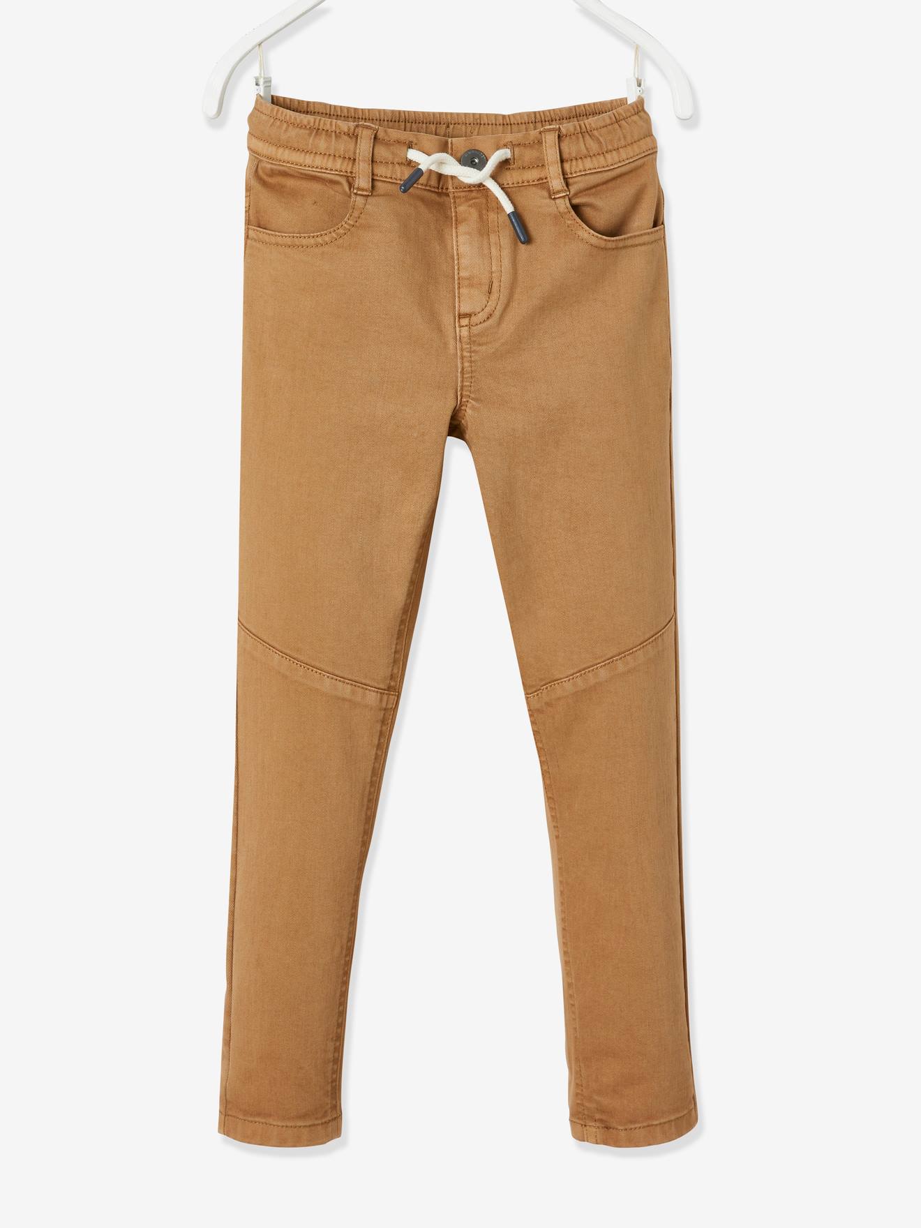 Vertbaudet Jungen Hose, Schlupfbund Oeko Tex - beige