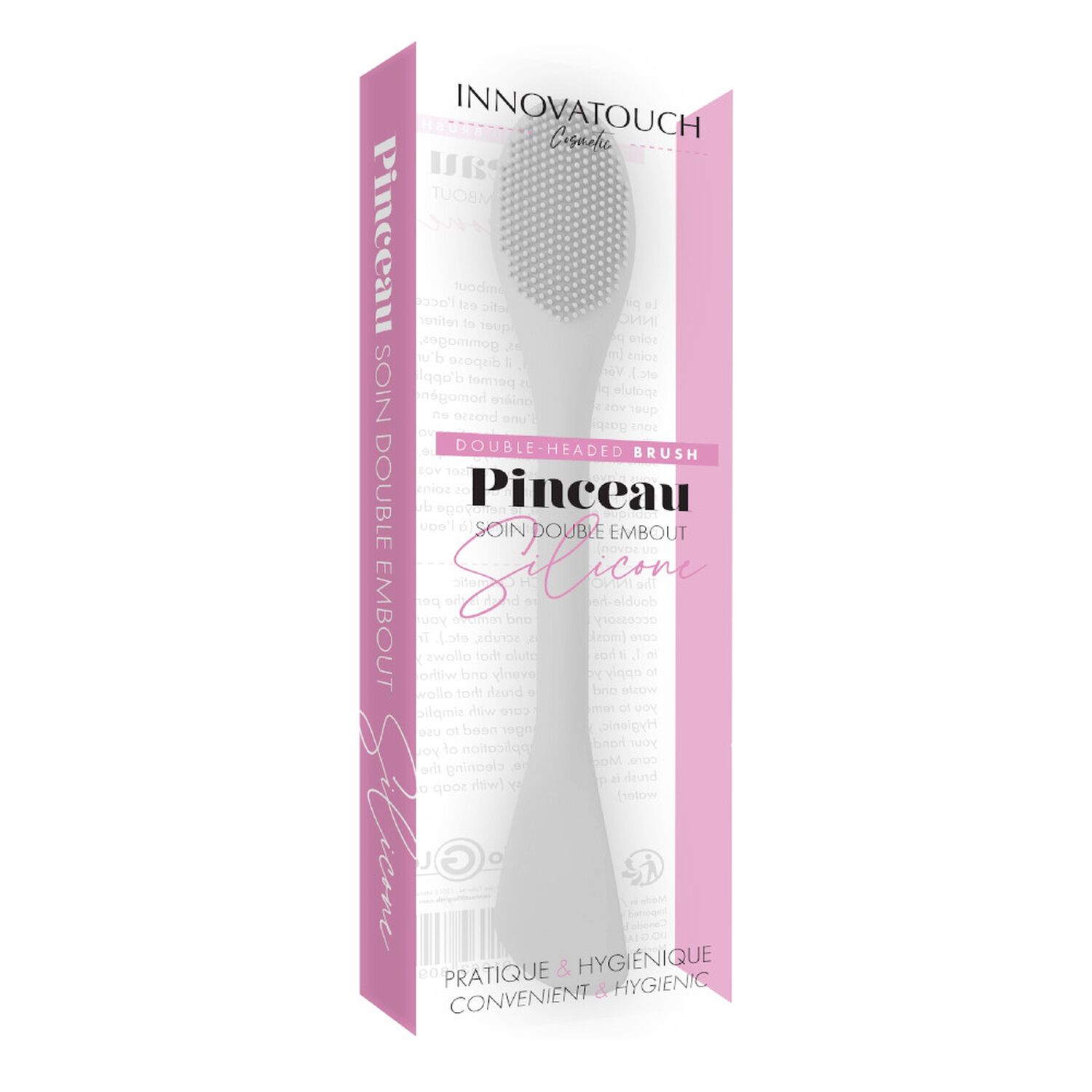Innovatouch Pinceau soin Double Embout en Silicone