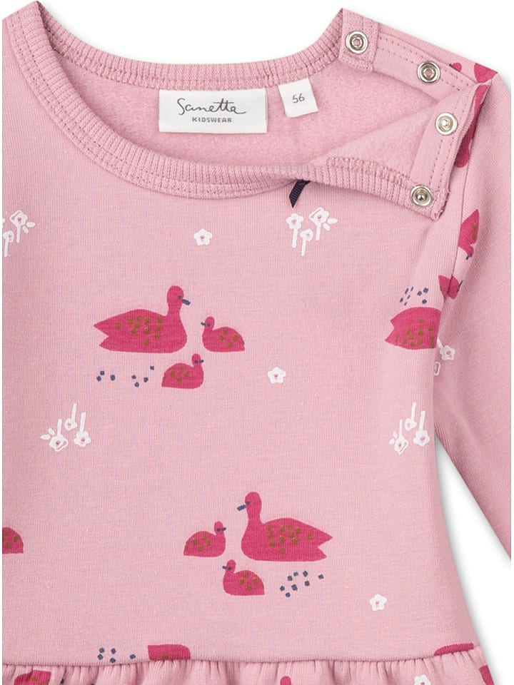 Sanetta Kidswear Kleid in Rosa günstig kaufen