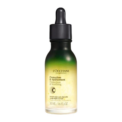 L'Occitane apsauginis ir raminamasis galvos odos naktinis serumas 50 ml