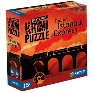 Tod im Istanbul Express – Krimi Puzzle (1000 Teile) (DE)