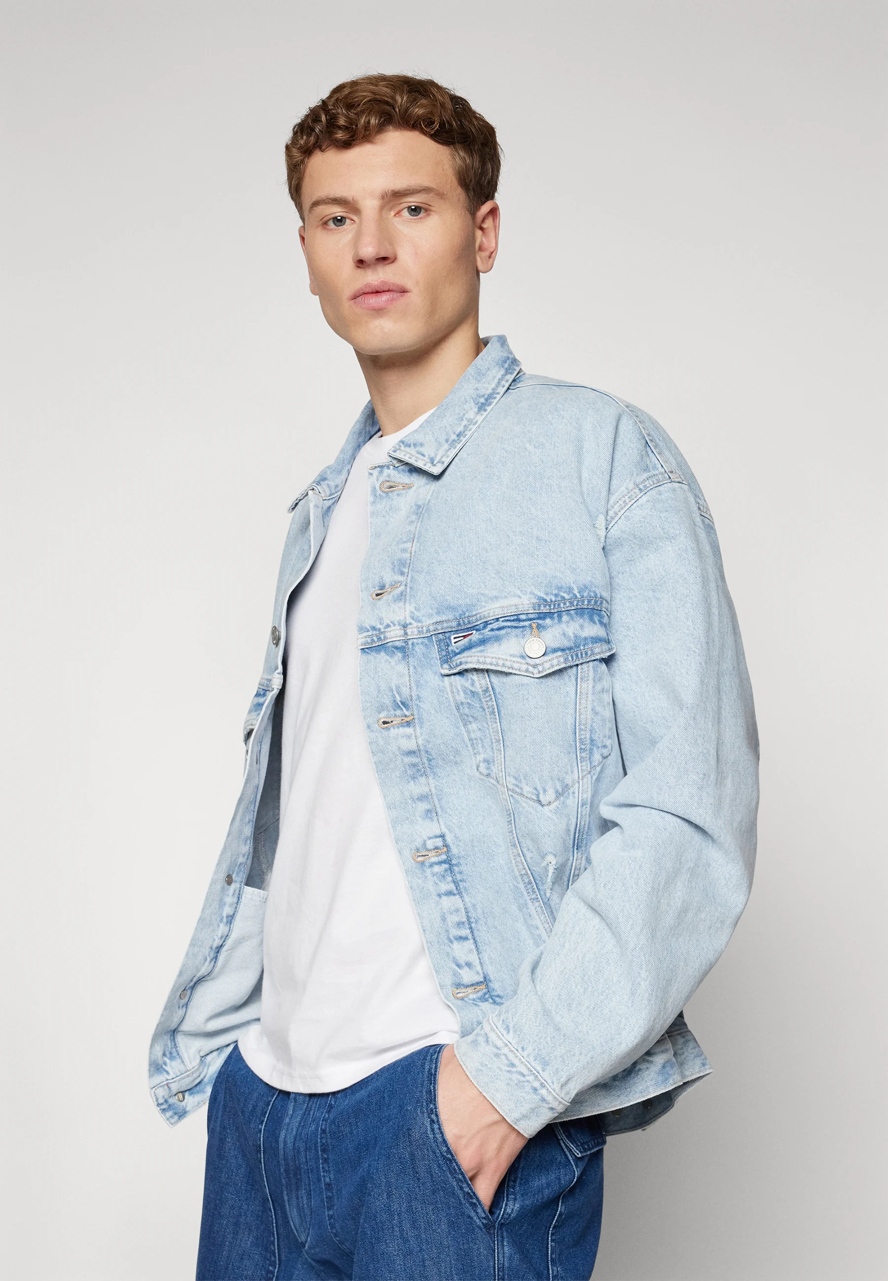 Tommy Jeans AIDEN - Chaqueta vaquera
