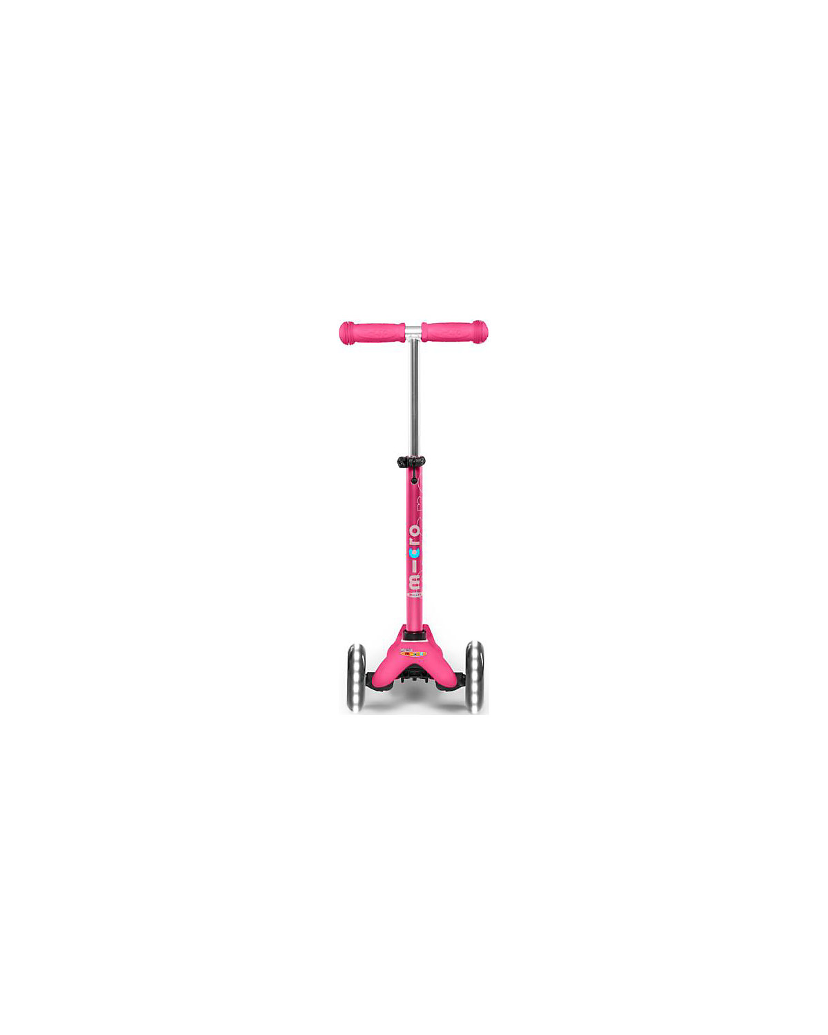 Kickboard mini micro deluxe LED pink