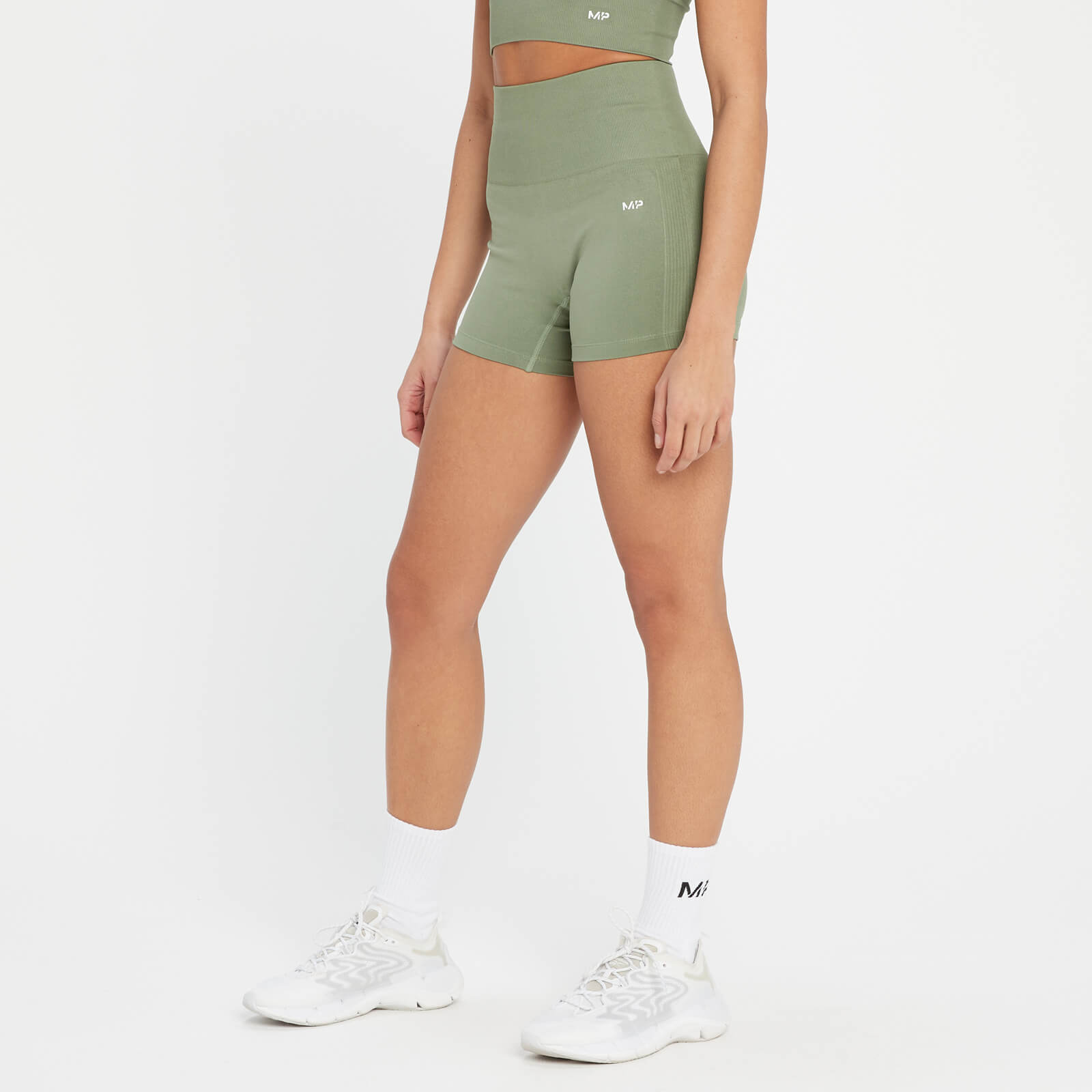 Short moulant sans coutures MP Shape pour femmes – Jade délavé