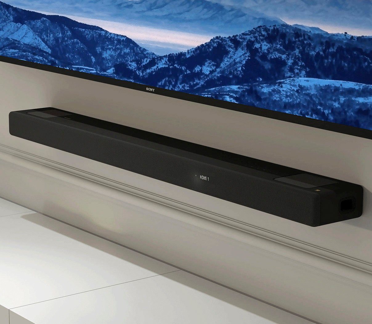 Sony HT-A5000 Premium + SA-SW3 Subwoofersystem - 5.1.2 Soundbar (360° Spatial Sound Mapping-Technologie, Acoustic Center Sync)