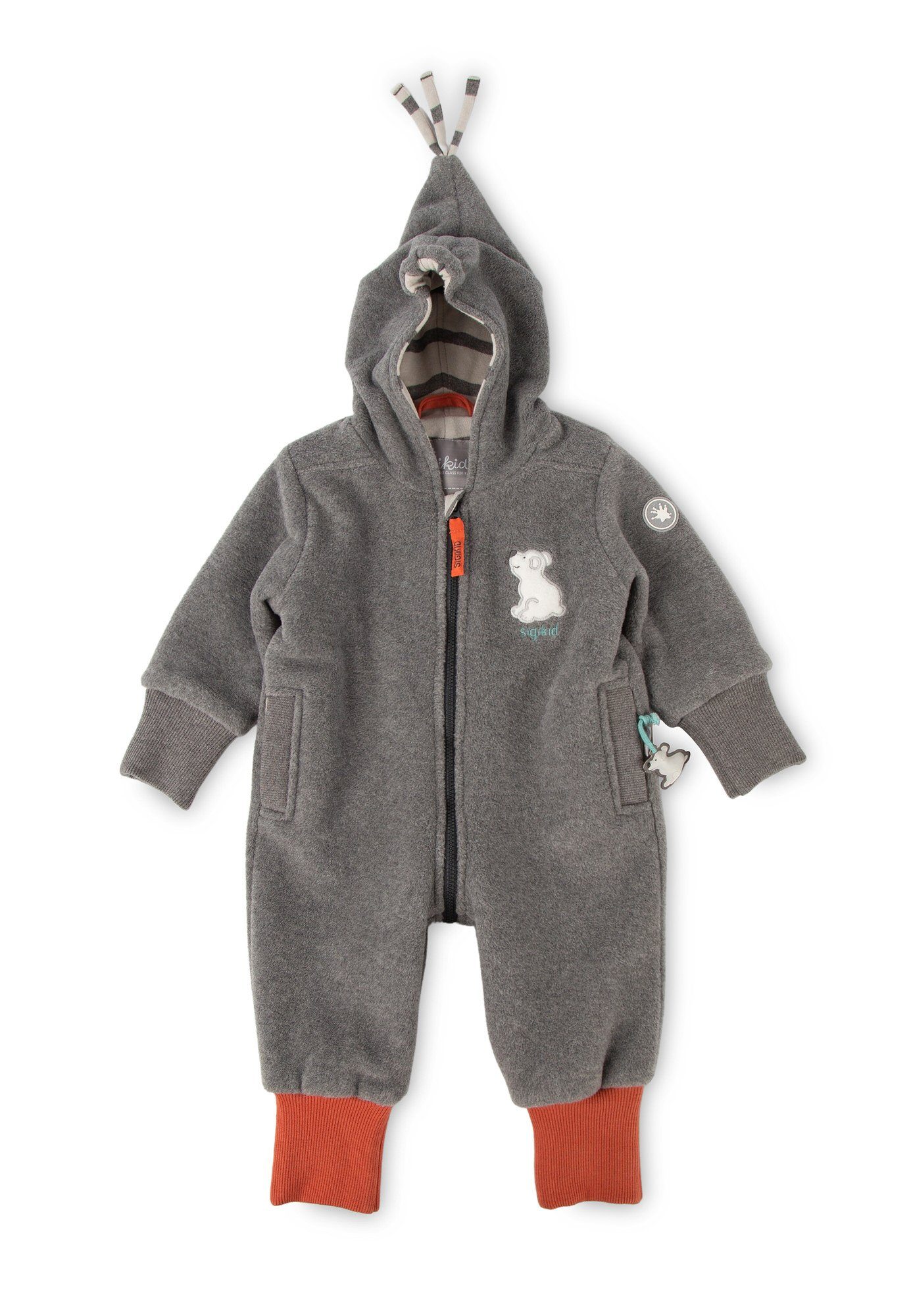 Sigikid Fleeceoverall Baby Einteiler Fleeceoverall (1-tlg)