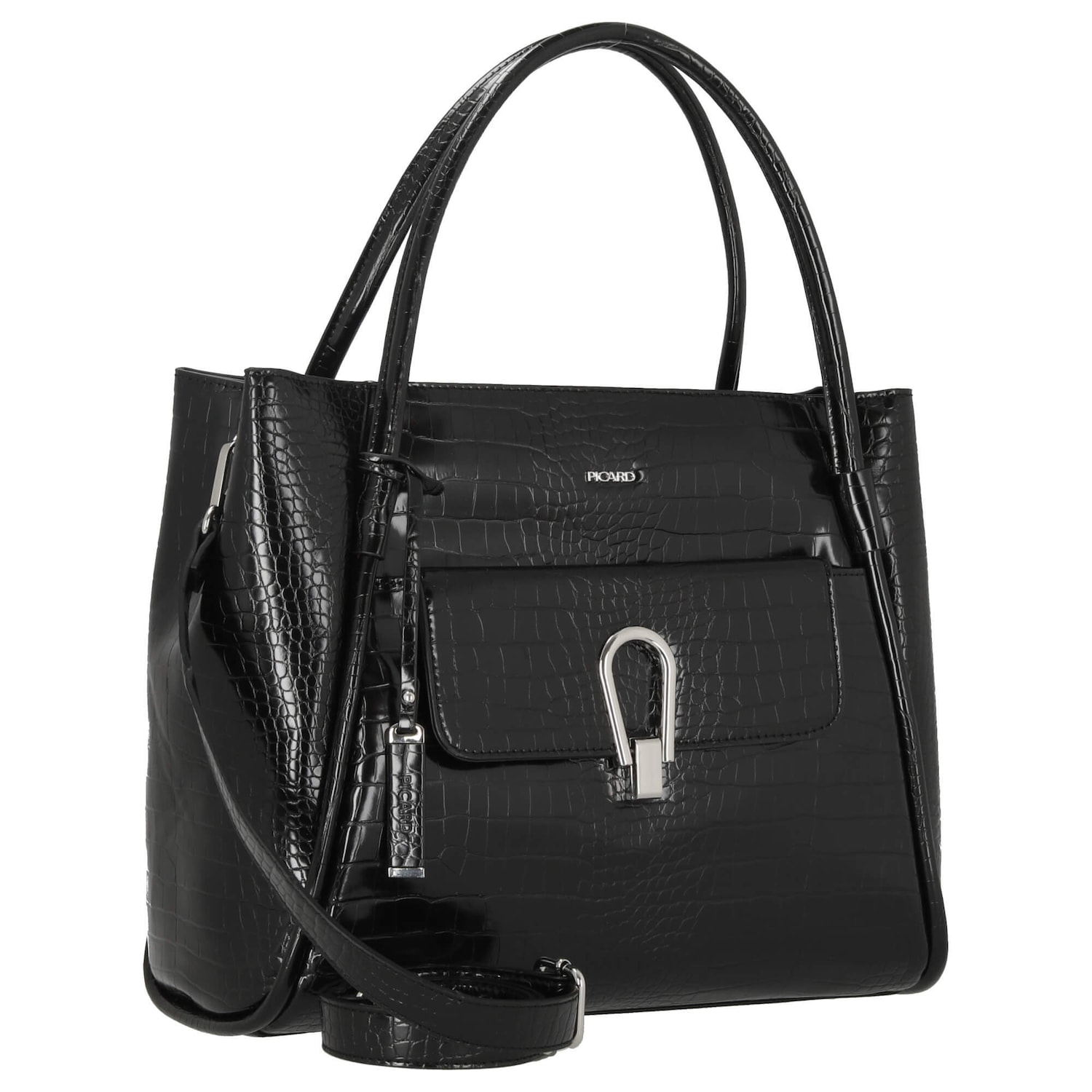 Croco - Henkeltasche Synthetik