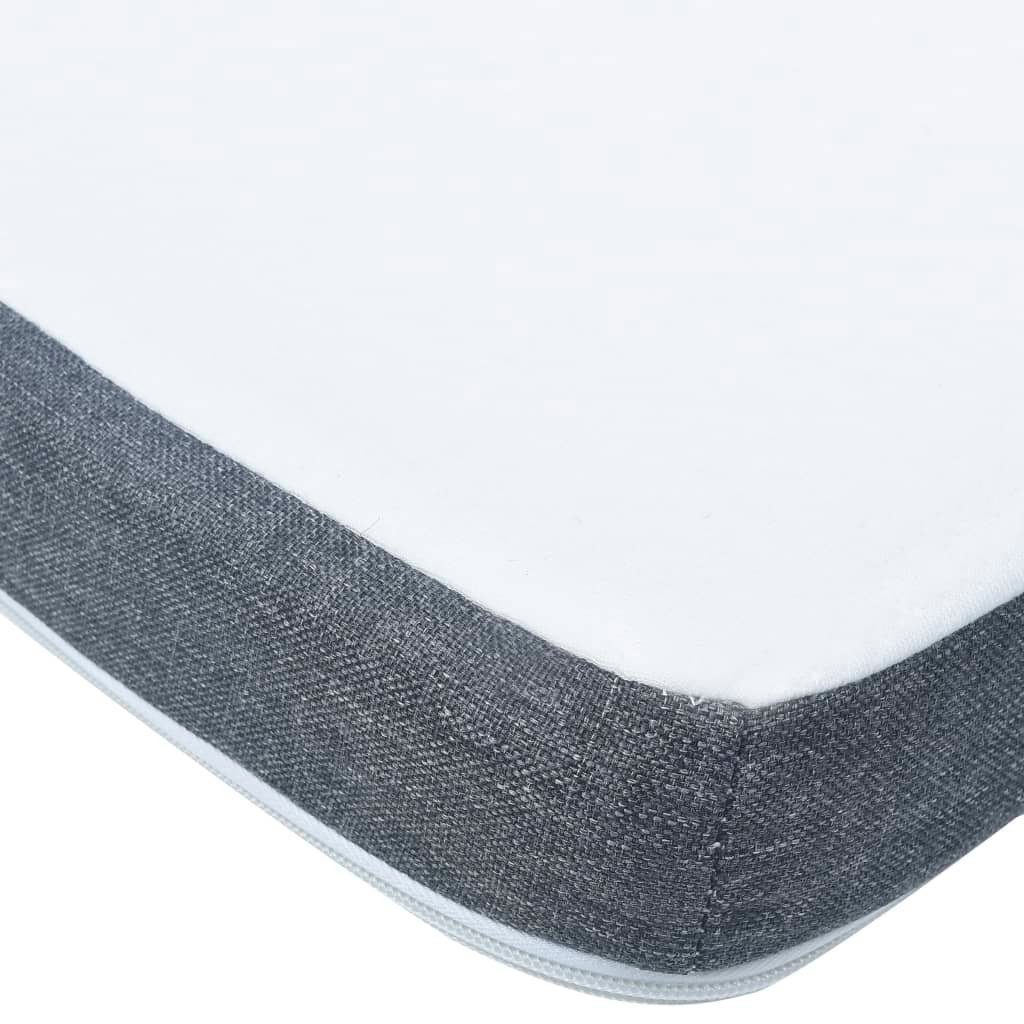 Kaltschaummatratze Boxspringbett Matratzenauflage 200 x 120 x 5 cm Matratzentopper, vidaXL, 5 cm hoch