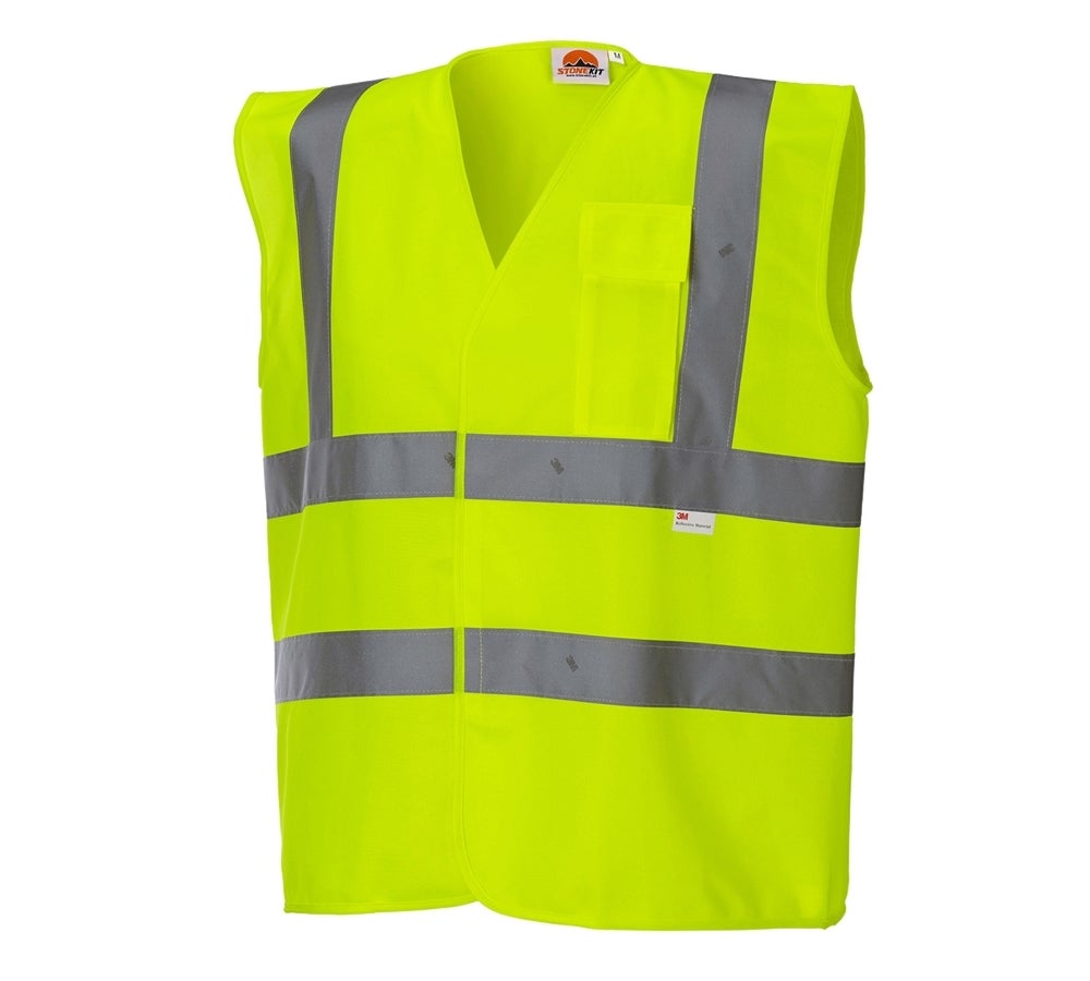 STONEKIT Warnschutz-Weste mit Tasche