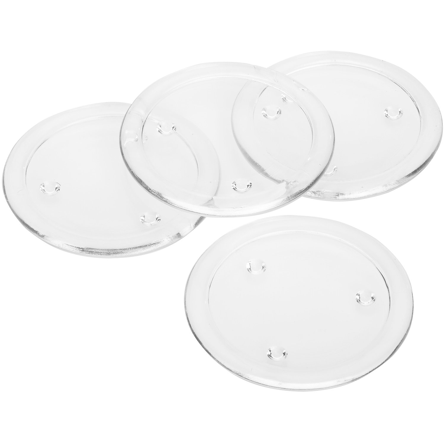 Glasteller, 11,5 cm Ø, 4 Stück