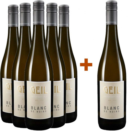 5+1 Paket Blanc de Noirs trocken - Oekonomierat Joh. Geil I. Erben