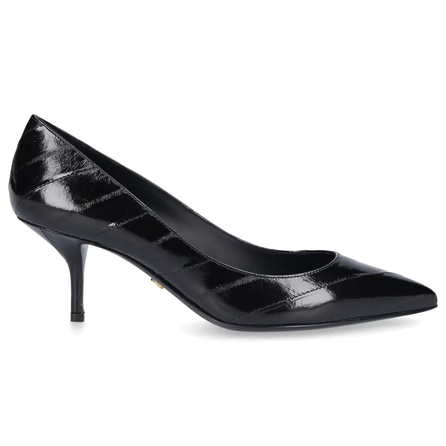 Dolce & Gabbana - Pumps DG Aal Logo schwarz - schwarz