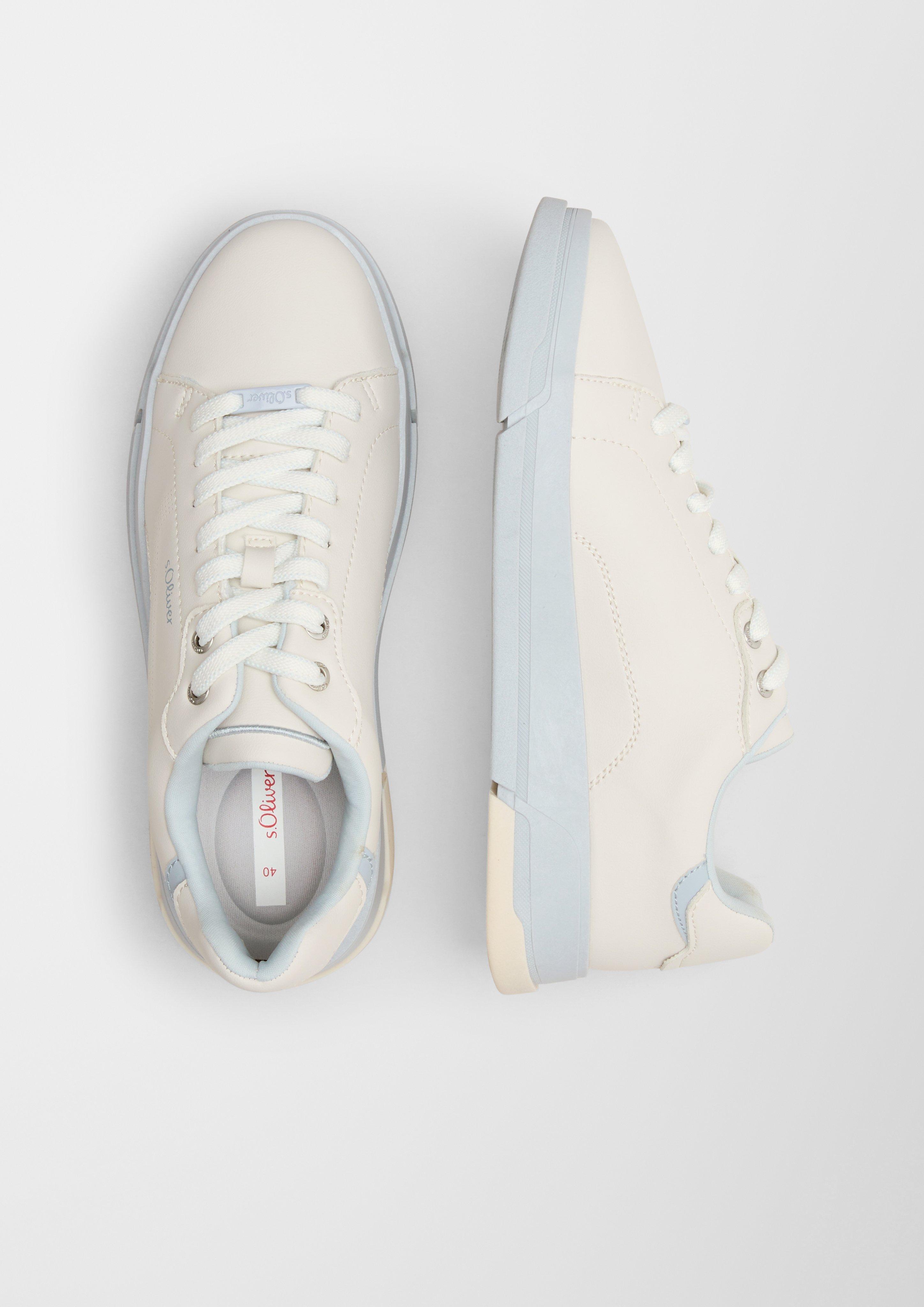 Sneaker mit Kontrastsohle  6007322-129