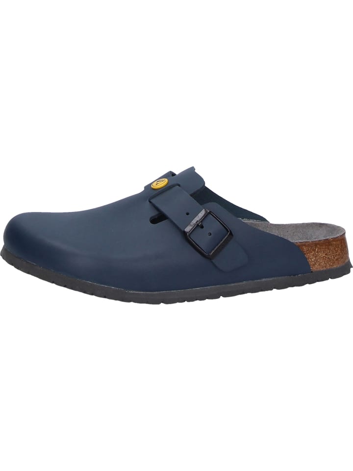 Birkenstock Pantoletten Boston ESD in blau günstig kaufen