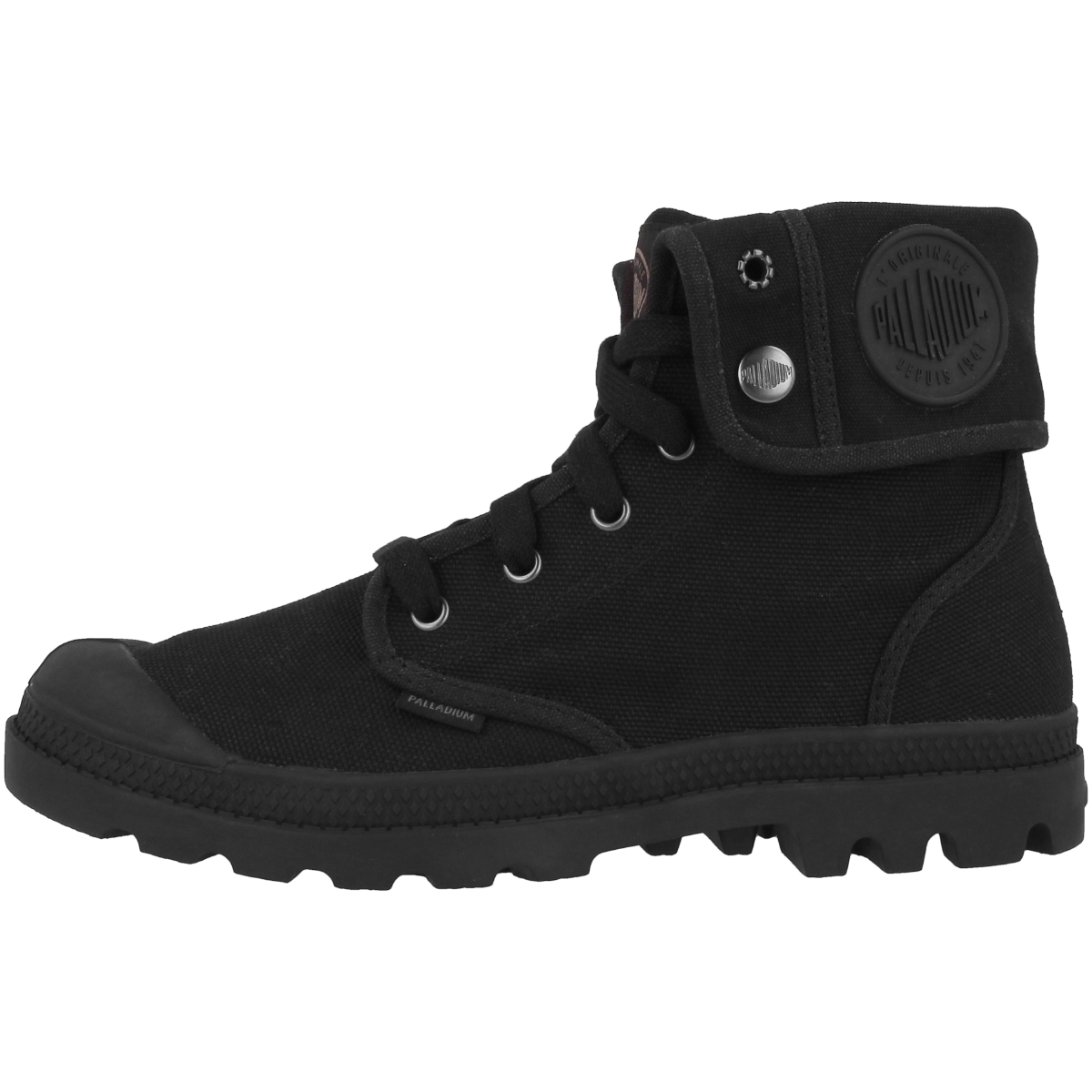 Palladium Baggy Schnürboots schwarz