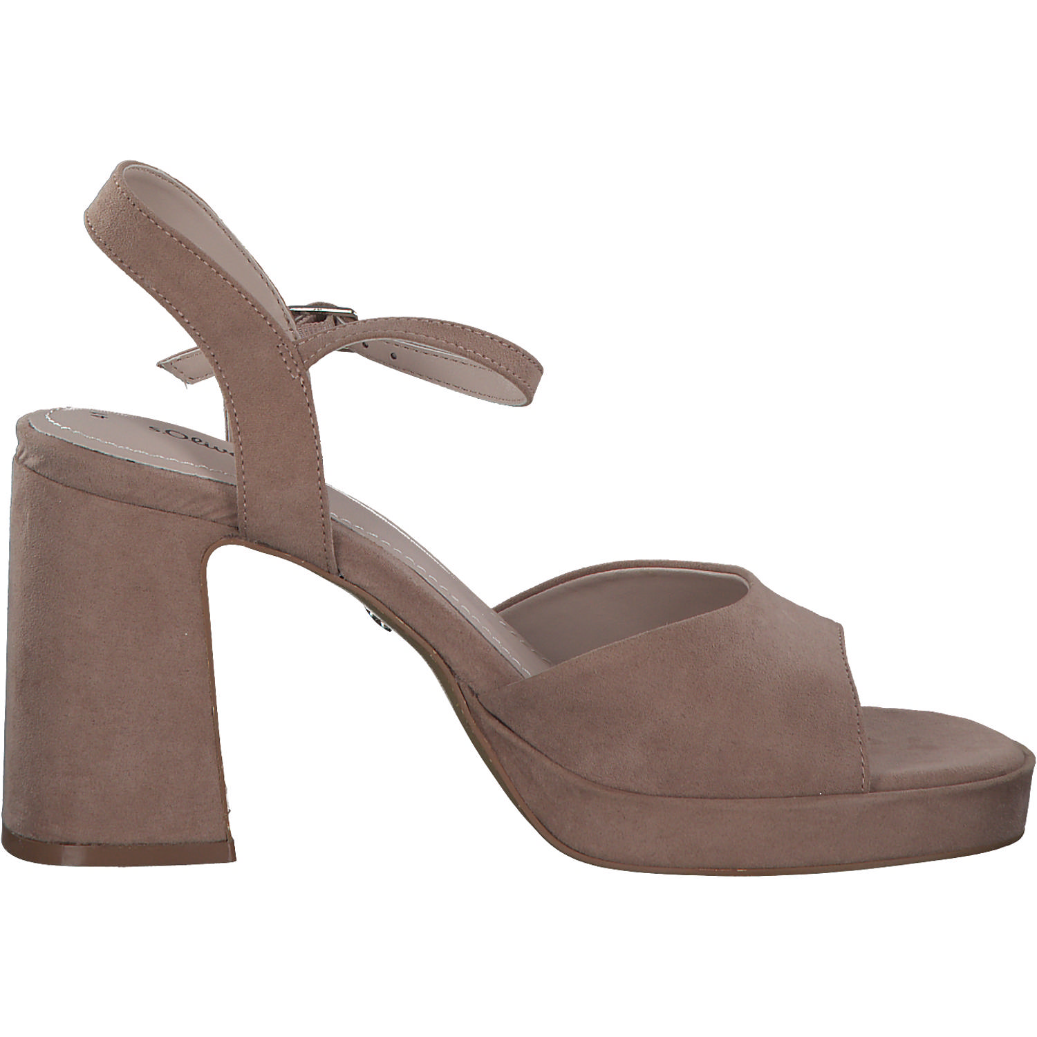 s. Oliver 28319, Plateau-Sandaletten, Damen, rose