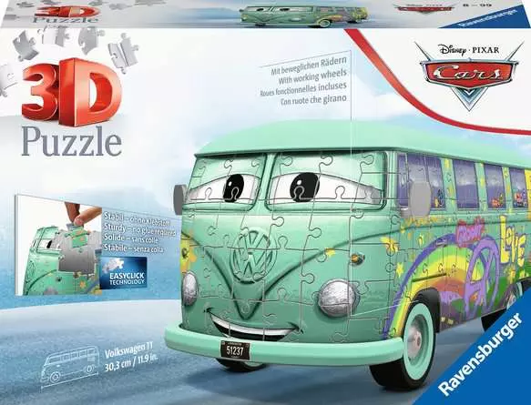 3D Puzzle Volkswagen T1 Cars Fillmore