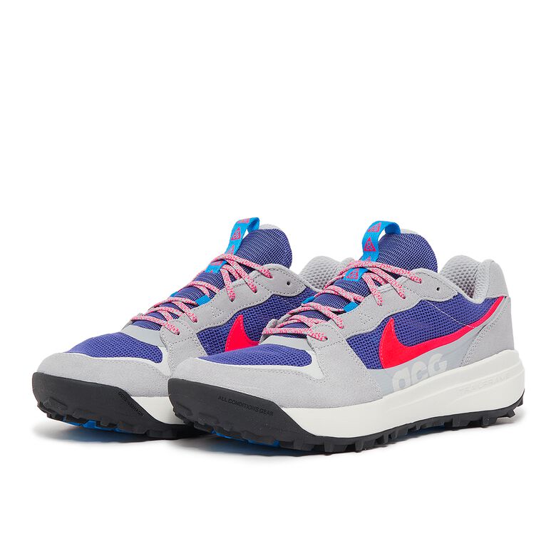 NIKE ACG Lowcate wolf grey/bright crimson-indigo burst