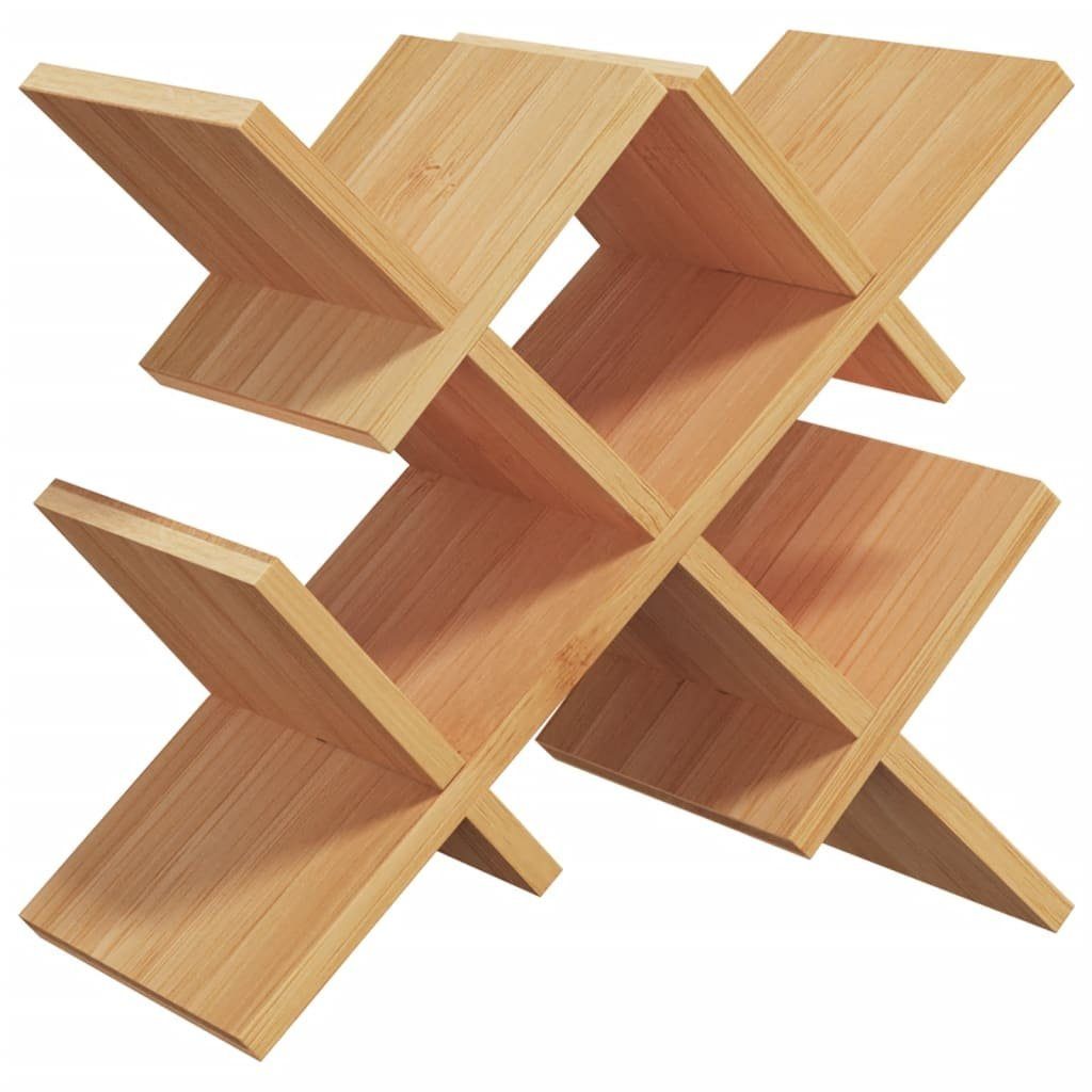 vidaXL Weinregal Weinregal für 5 Flaschen 41x15x25 cm Bambus, 1-tlg.