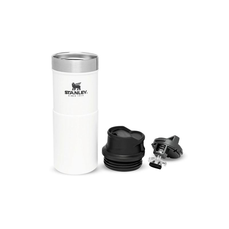 Stanley Thermoflasche, Classic Trigger-Action Travel Mug 12oz \/ 350ml Polar
