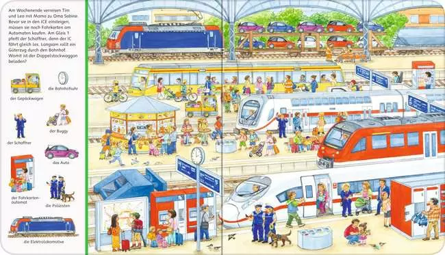 Mein großes Sachen suchen: Viele, viele Fahrzeuge