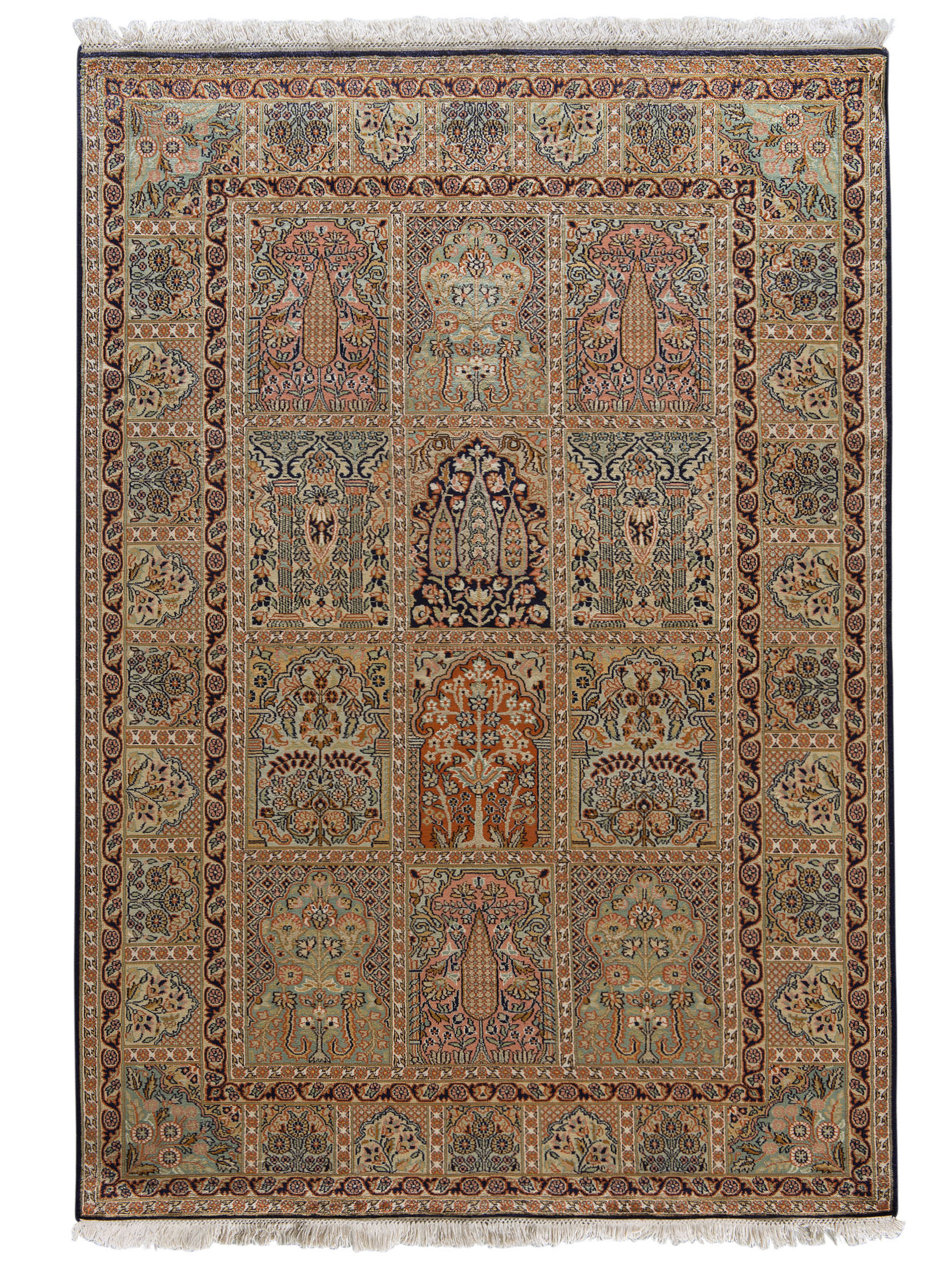 Kaschmir Seide 16/16 ca. 126 x 188 cm, Unikat / Einzelstück