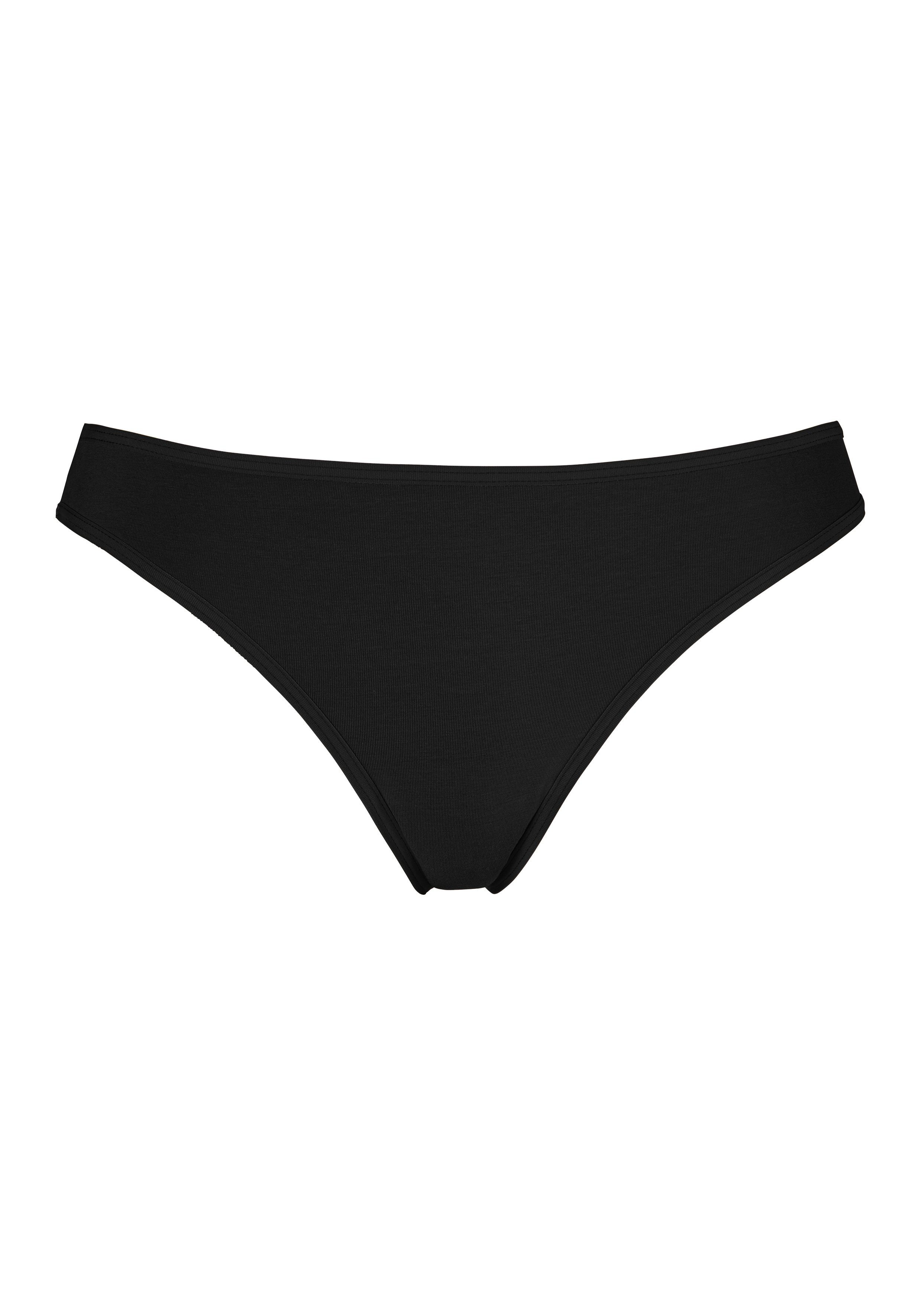 LASCANA String (Packung, 4-St) aus elastischer Baumwolle