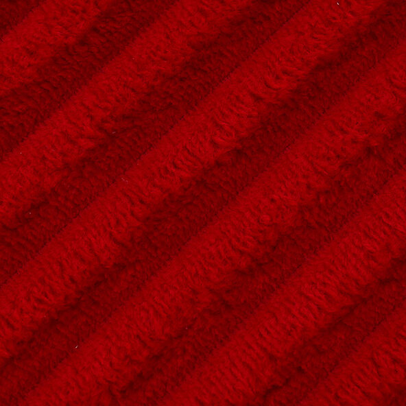 Badteppich Berlin in Cord Optik, 2er Set, 60 x 100 cm, bordeaux