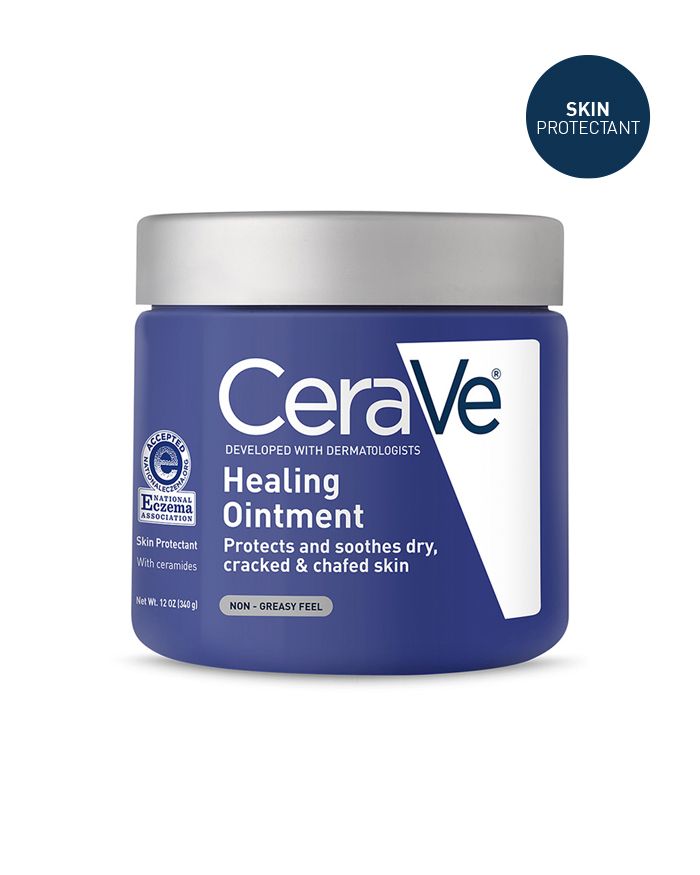 Pommade cicatrisante Baume réparateur pour la peau gercée, irritée et extrêmement sèche