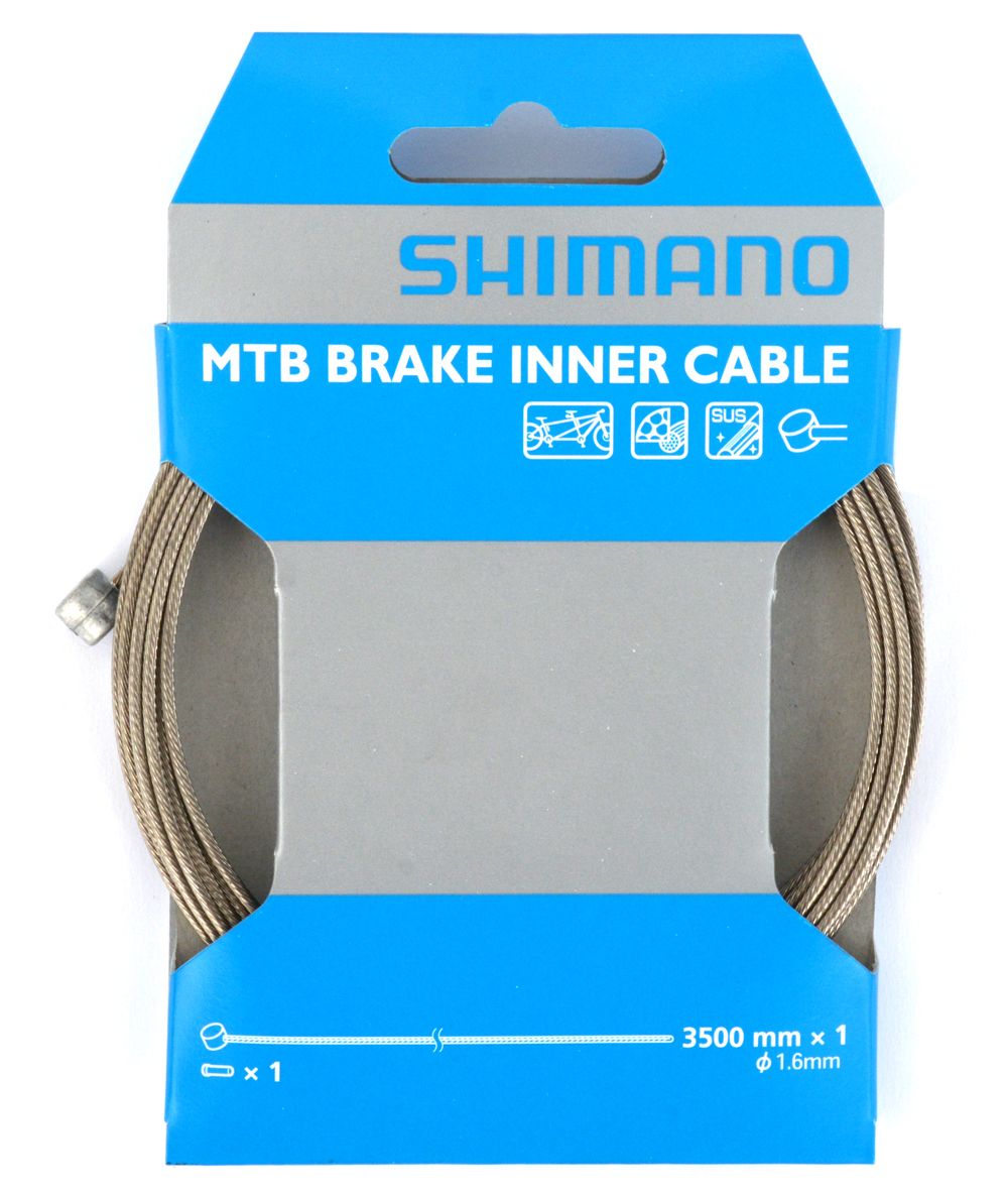 Shimano MTB/Tandem Edelstahl SUS Bremszug 1,6mm x 3500mm kaufen | Bike-Discount