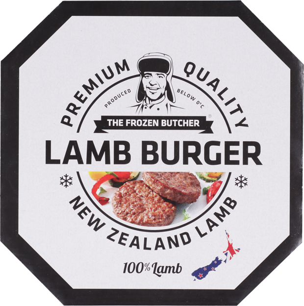 The Frozen Butcher Lammfleisch Burger Patty