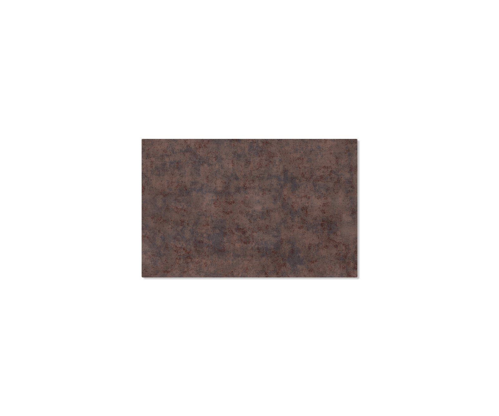 DELIFE Esstisch Edge, Glas Antique-braun 140x90cm Mittelfuß Flachstahl Schwarz