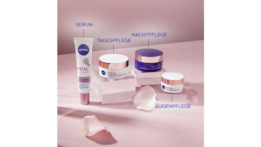 NIVEA Vital Strahlender Teint Reichhaltige Tagespflege Reife Haut 50 ml