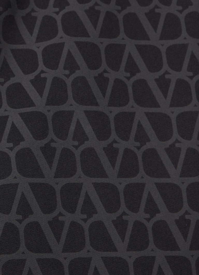 Hanorac din pânză cu logo Valentino Garavani