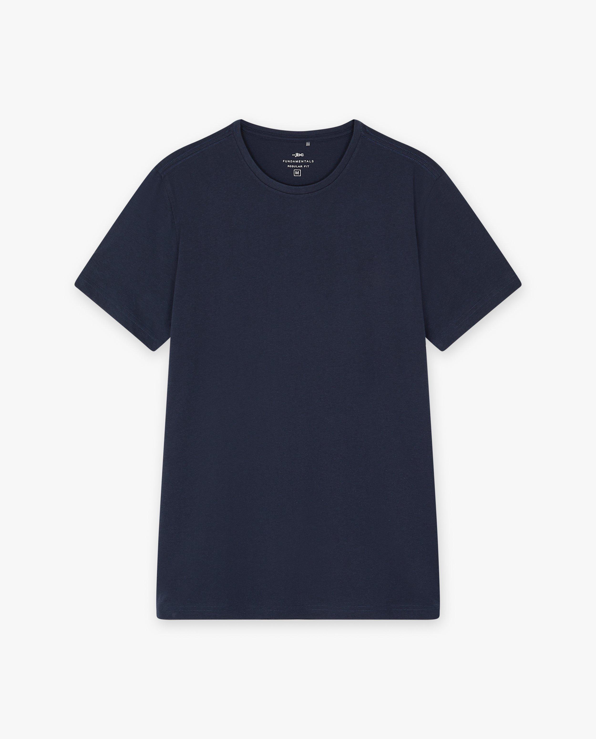 JBC Mörkblå ekologisk bomulls-T-shirt mörkblå