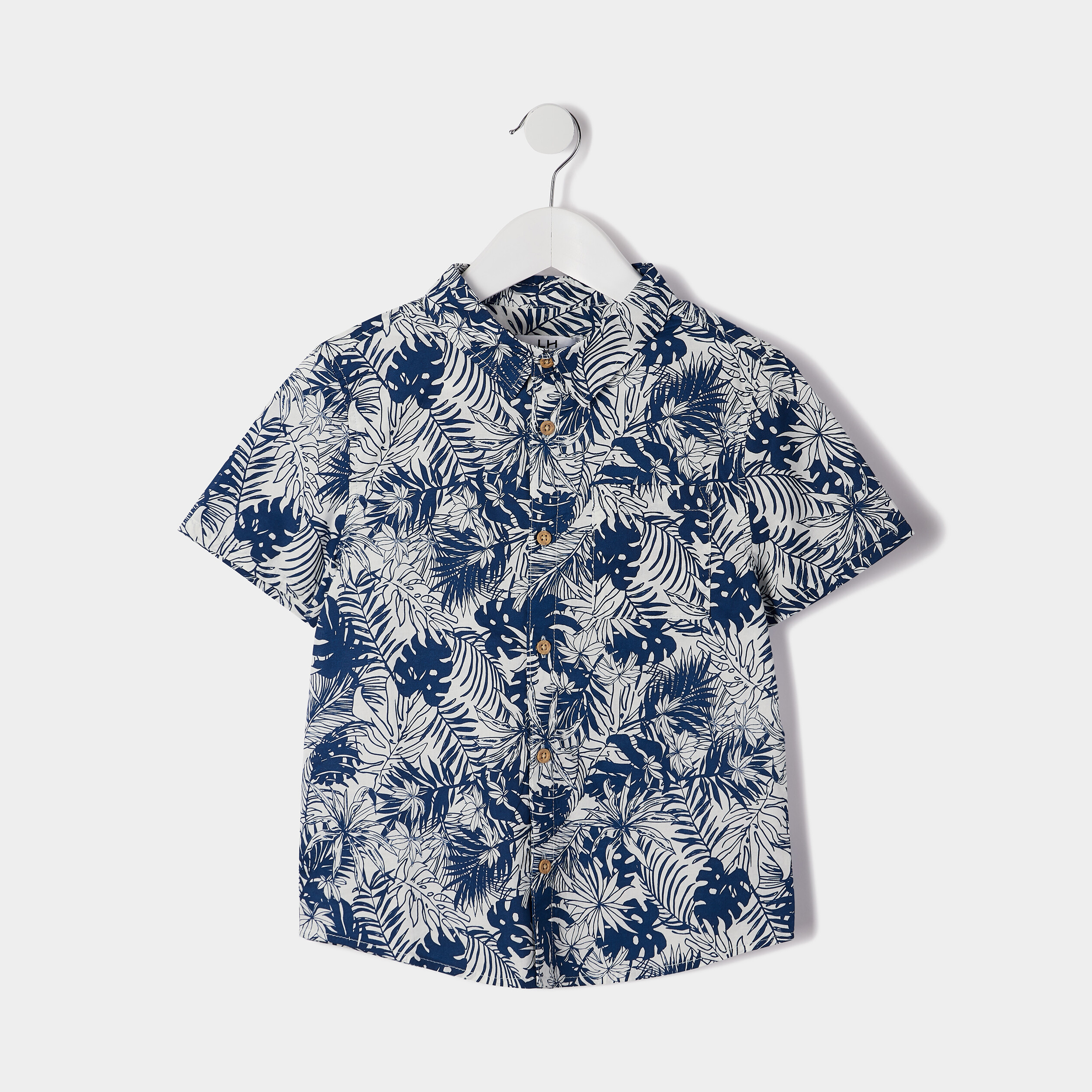 Chemise manches courtes ecru garçon | La Halle