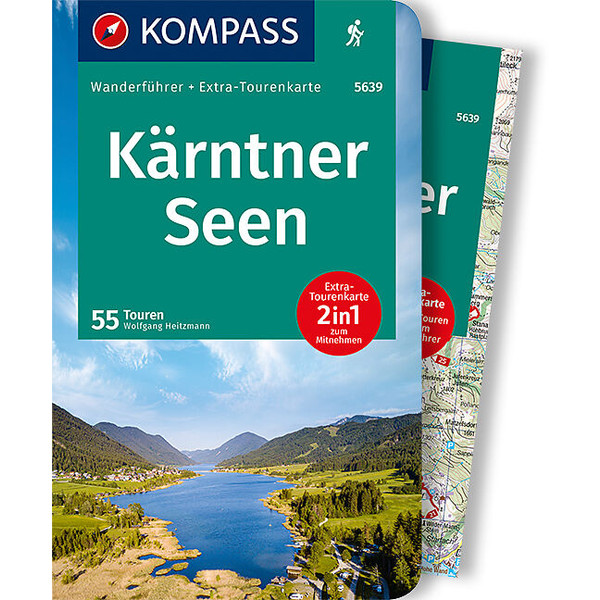 KOMPASS WANDERFÜHRER KÄRNTNER SEEN