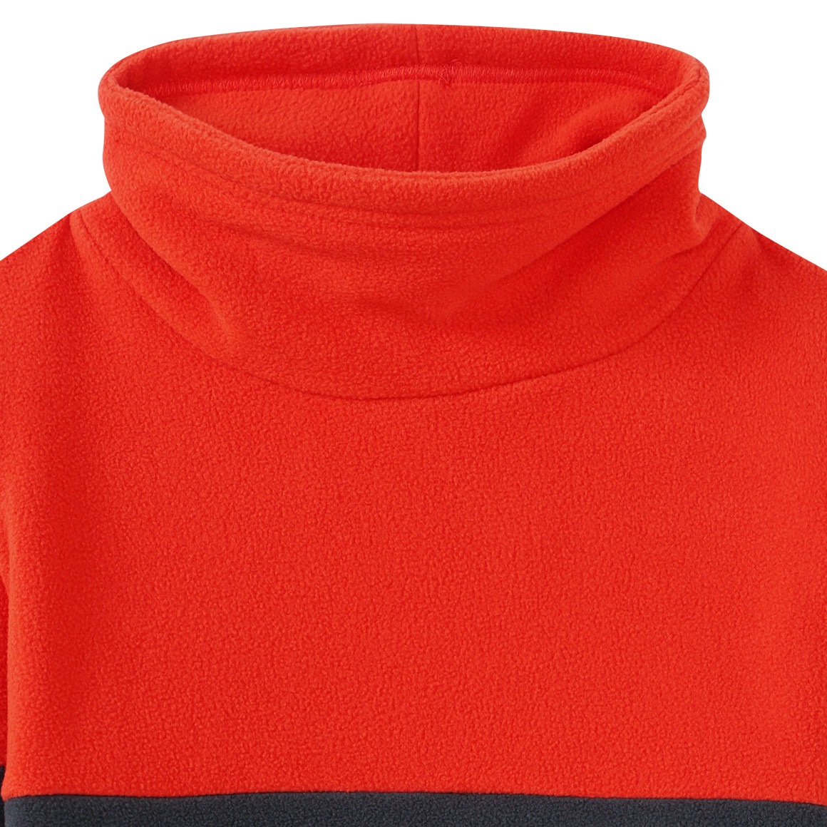 Jungen Fleeceshirt mit Farbteiler