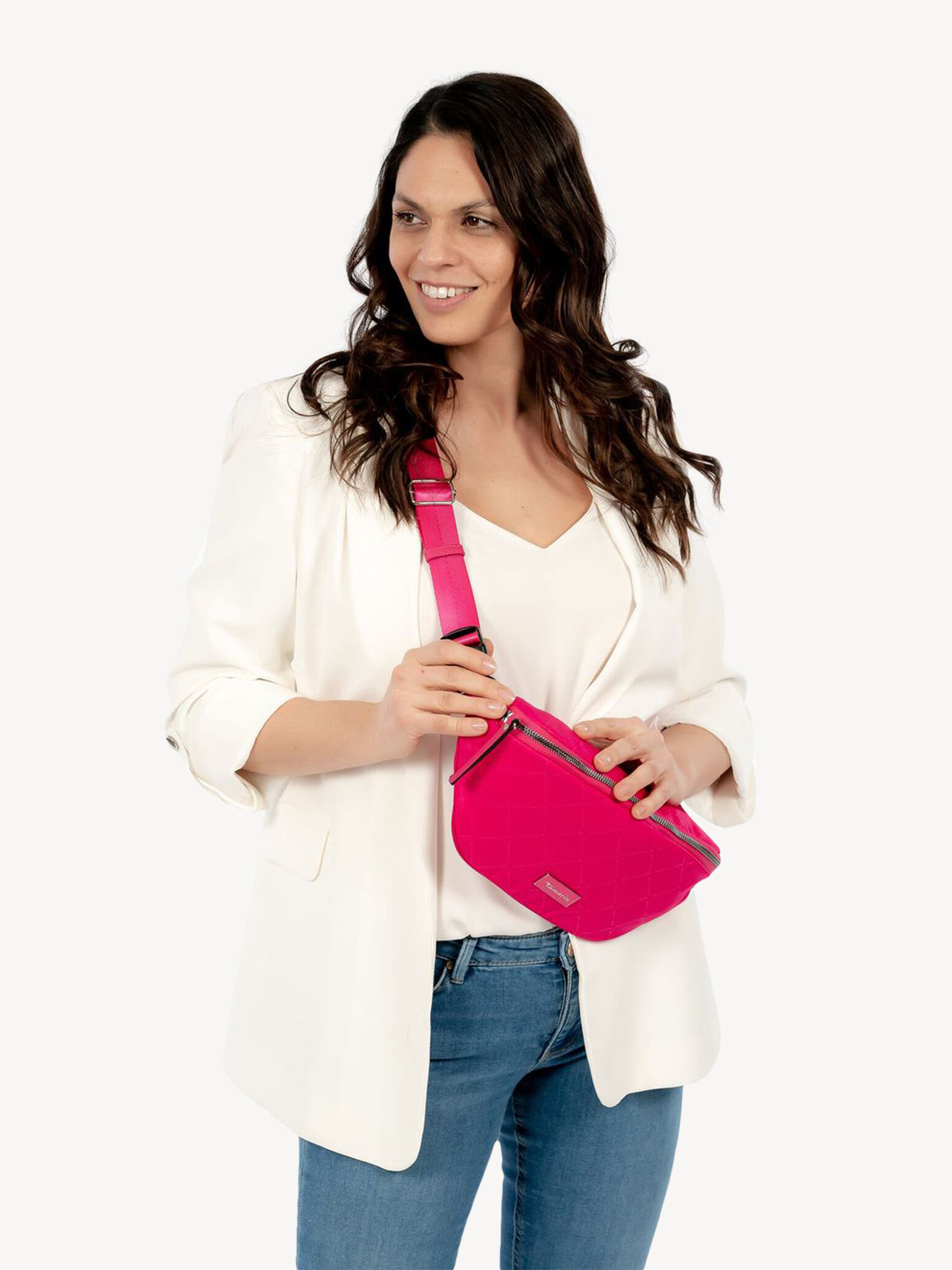 Poche ventrale - rose fuchsia