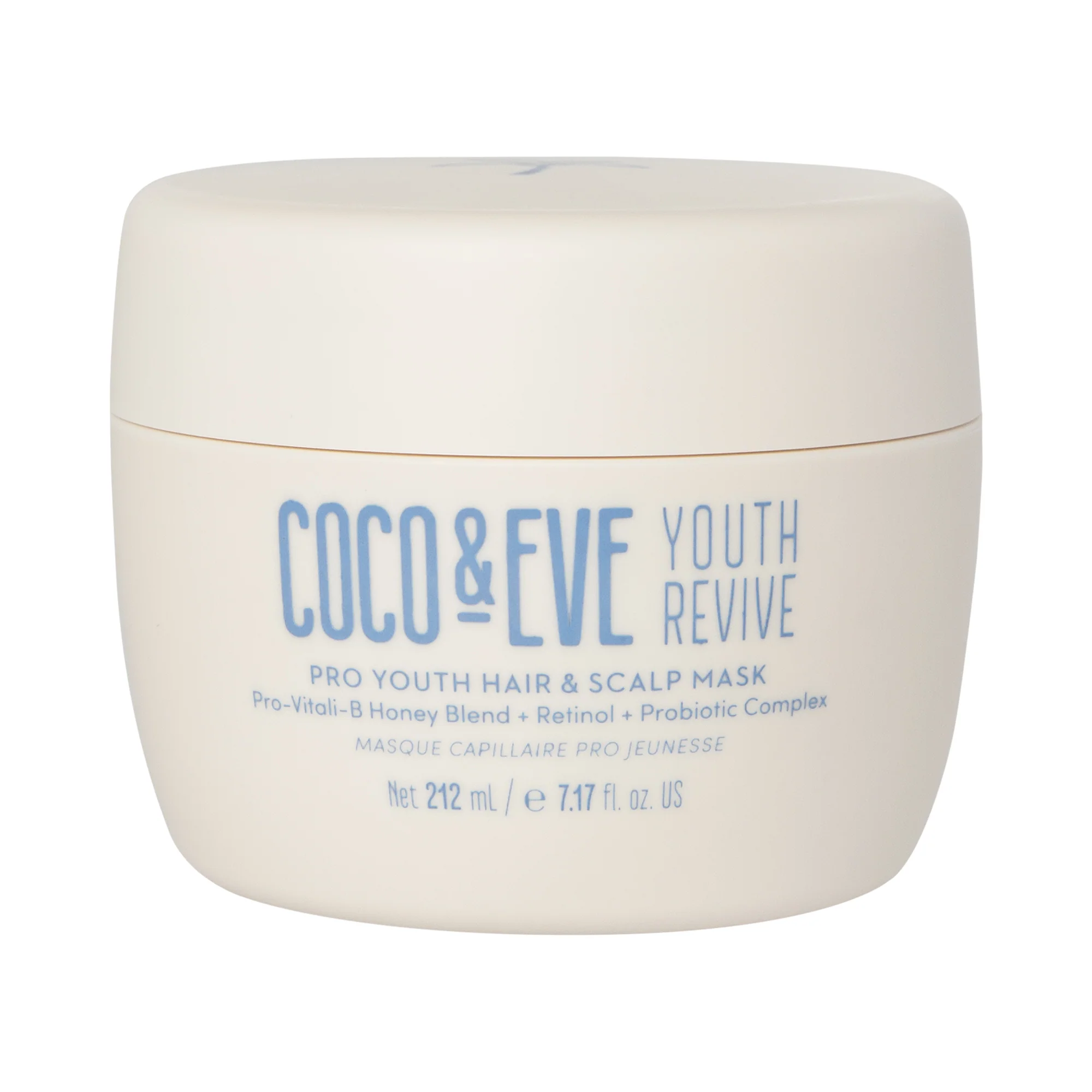 Mascarilla capilar y para el cuero cabelludo Youth Revive Pro Youth - Mascarilla revitalizante y fortalecedora para el cabello.