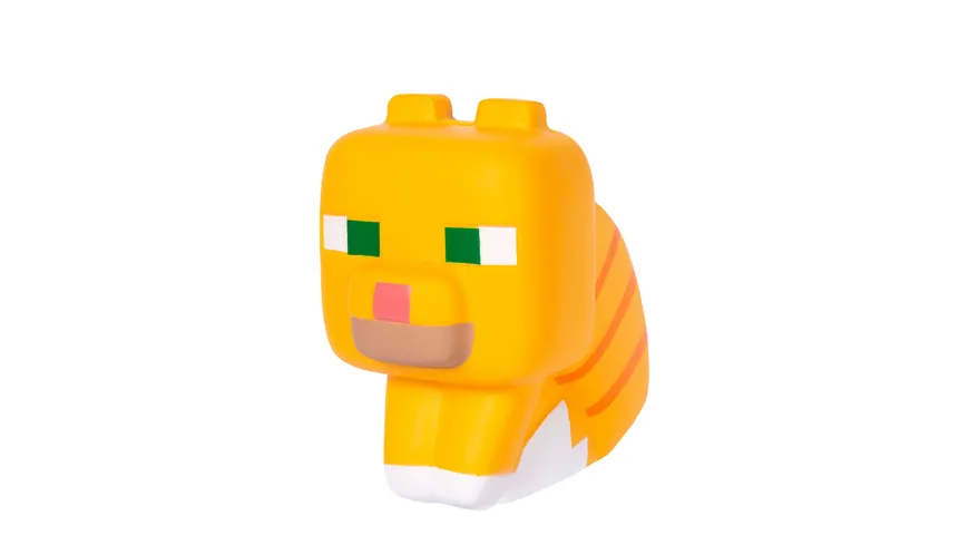 Minecraft Mega SquishMe S2 - Katze braun