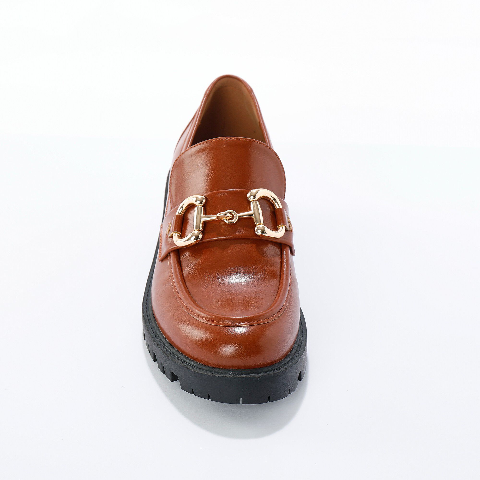 Mocassins mors fantaisie, semelle crantée