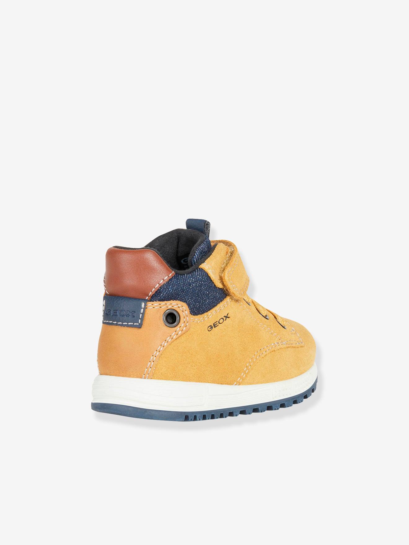 Baskets MID bébé garçon B Alben Boy GEOX® jaune marine