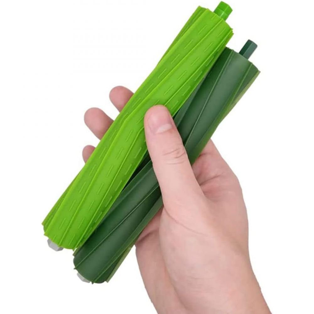 Zubehör-Set 2 Set Gummibürste kompatibel für iRobot Roomba, Melteine, (4-tlg)