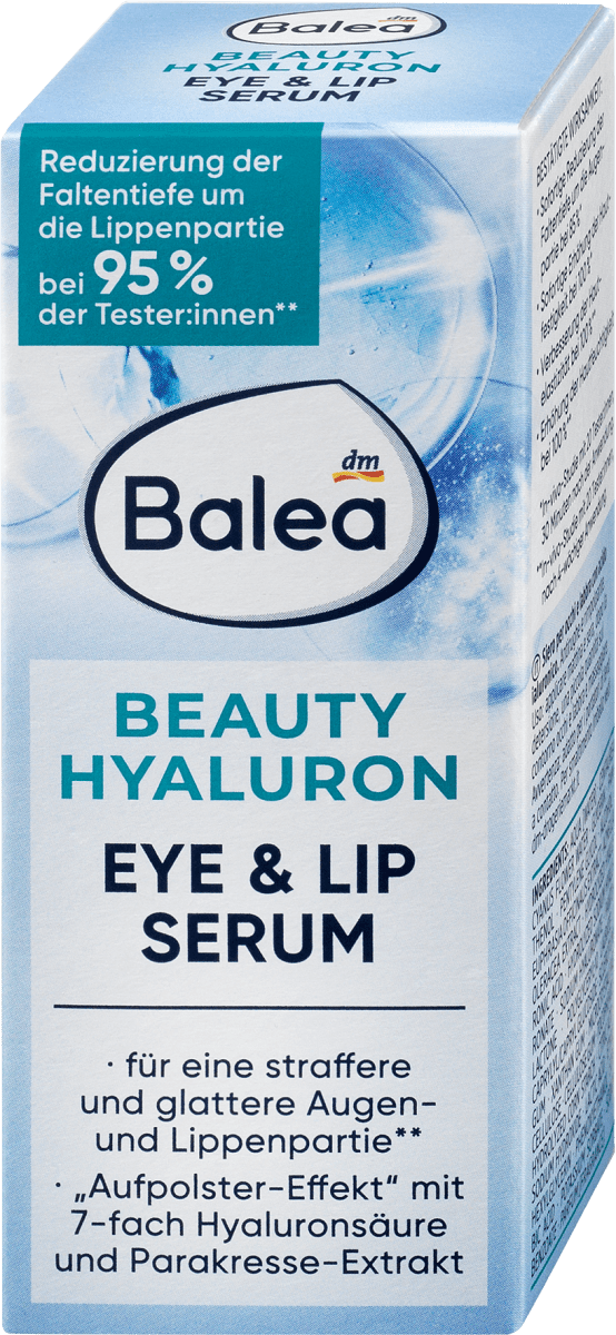 Serum Beauty Hyaluron Eye & Lip, 15 ml
