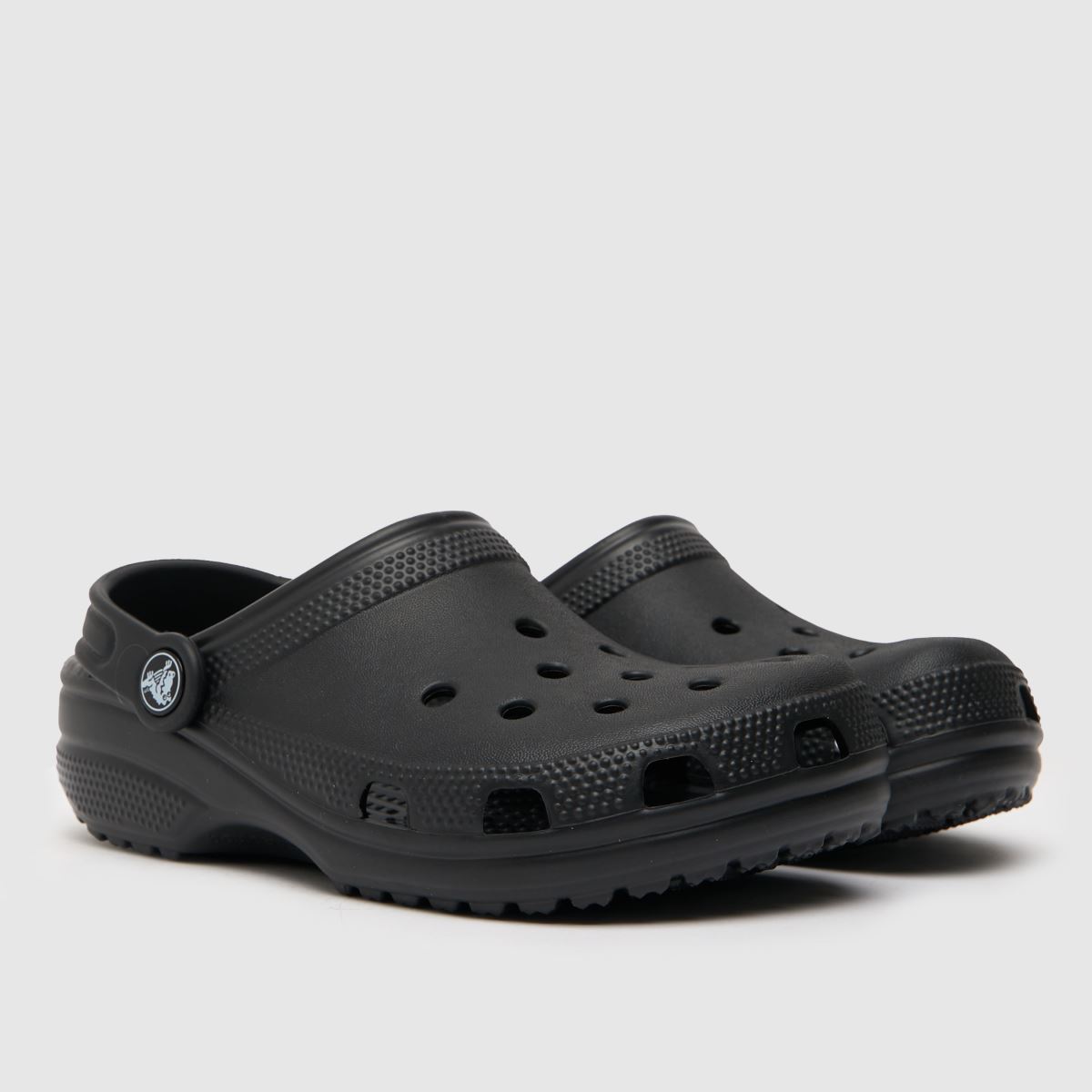 Crocs fekete klasszikus klumpa Junior szandál