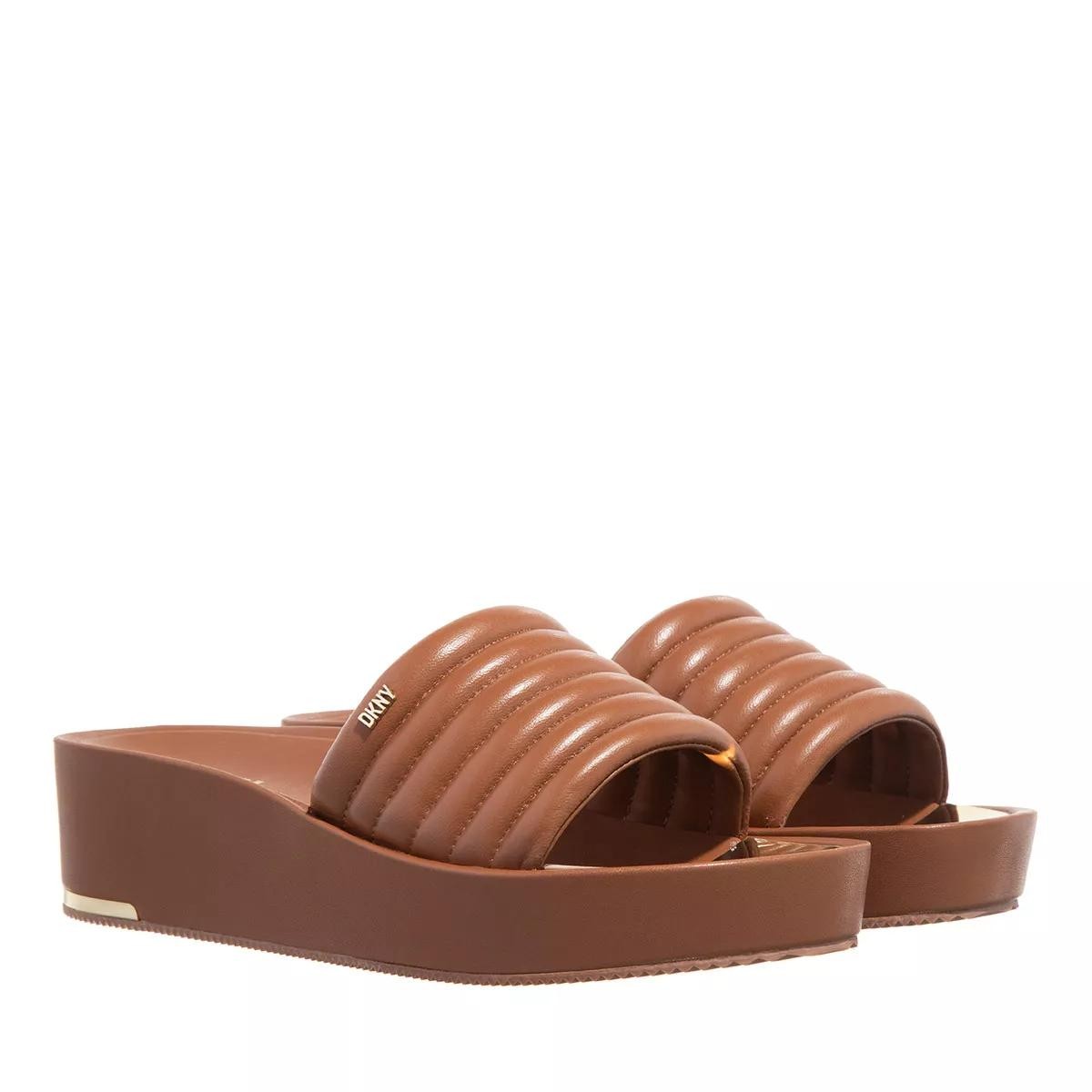 DKNY Pantoletten braun Slide