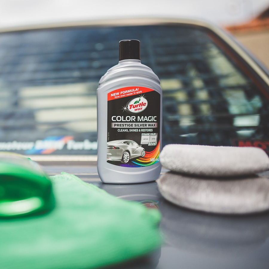 TURTLE WAX - Color Magic Plus Prestige Silber Politur, 500 ml - ATU