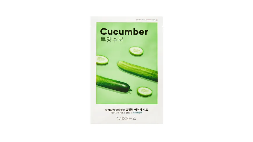 Missha Airy Fit Sheet Mask (Cucumber)